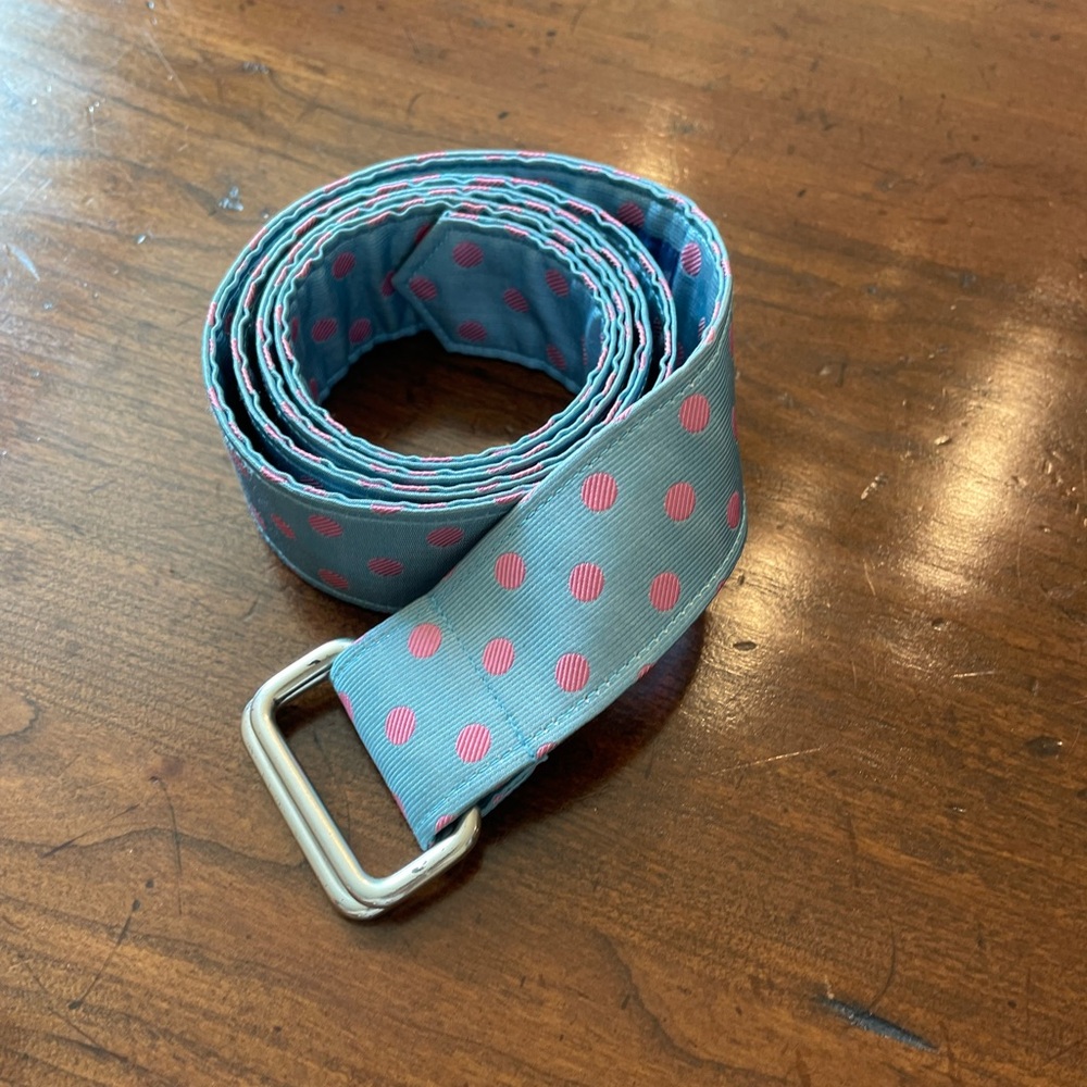 Vintage J. McLaughlin Women’s Size Large Polka Dot ribbon belt